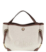 Beige Clover Small Tote 1