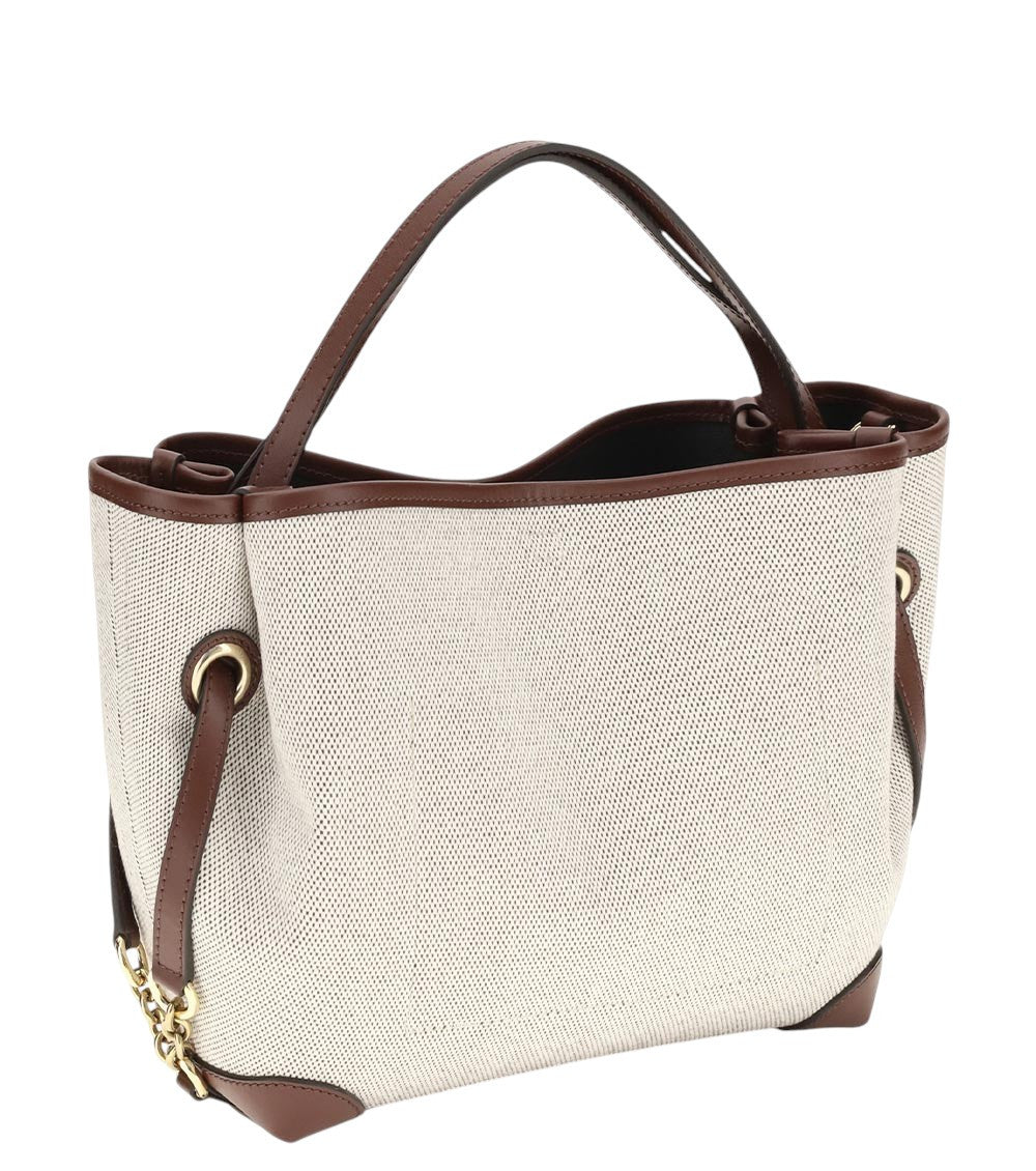 Beige Clover Small Tote 3