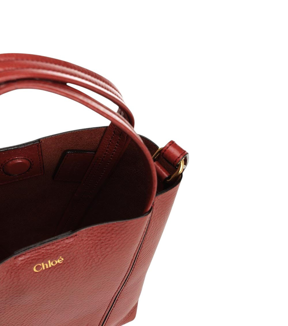 Red Spin Small Tote 4