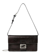 Black Logo Small Shoulder Bag 1