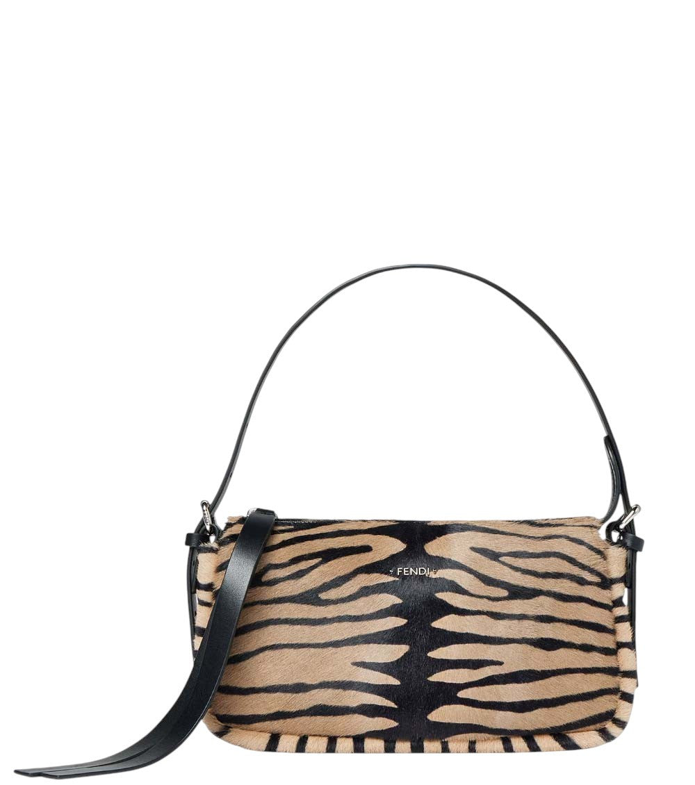 Brown Logo Small Shoulder Bag 1