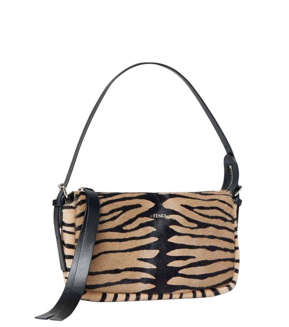 Brown Logo Small Shoulder Bag 2
