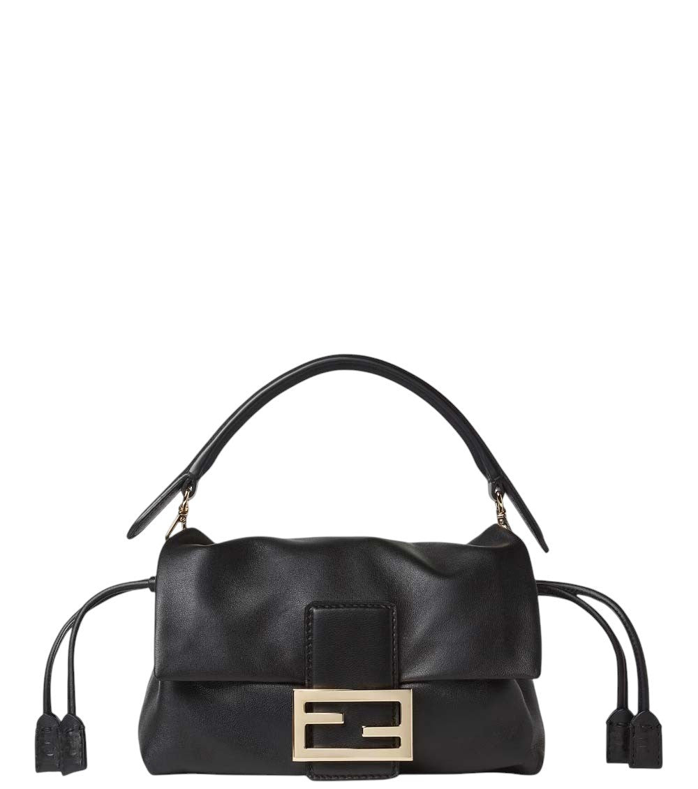 Black Baguette Small Shoulder Bag 1