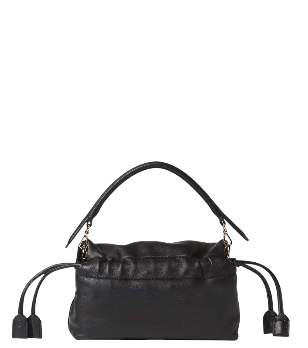 Black Baguette Small Shoulder Bag 3