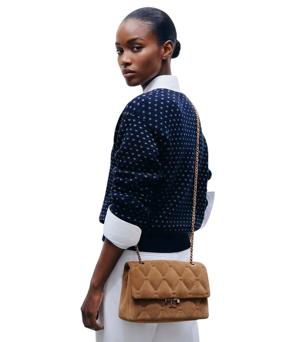 Brown Bunny Medium Shoulder Bag 6