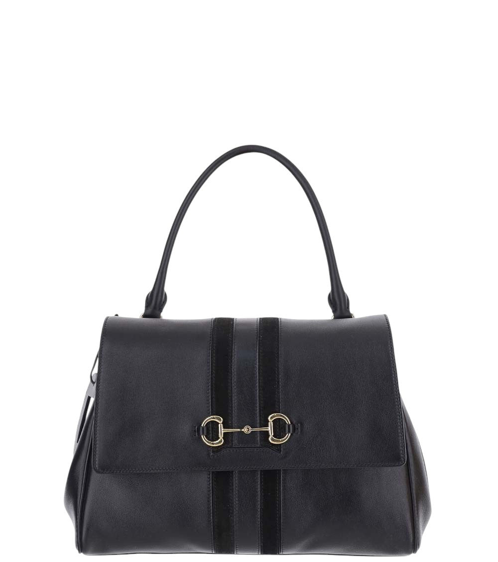 Black Paparazzo Medium Shoulder Bag 1