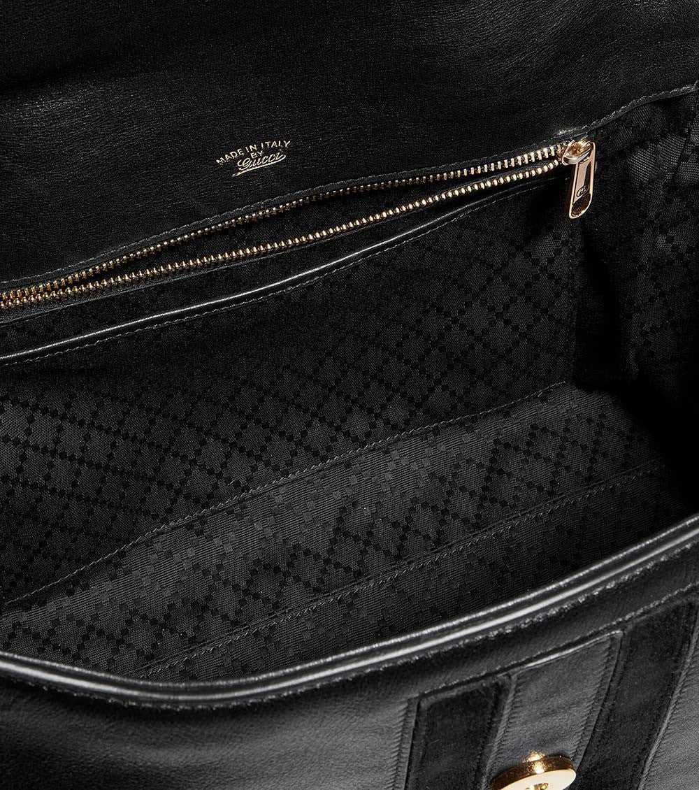 Black Paparazzo Medium Shoulder Bag 3