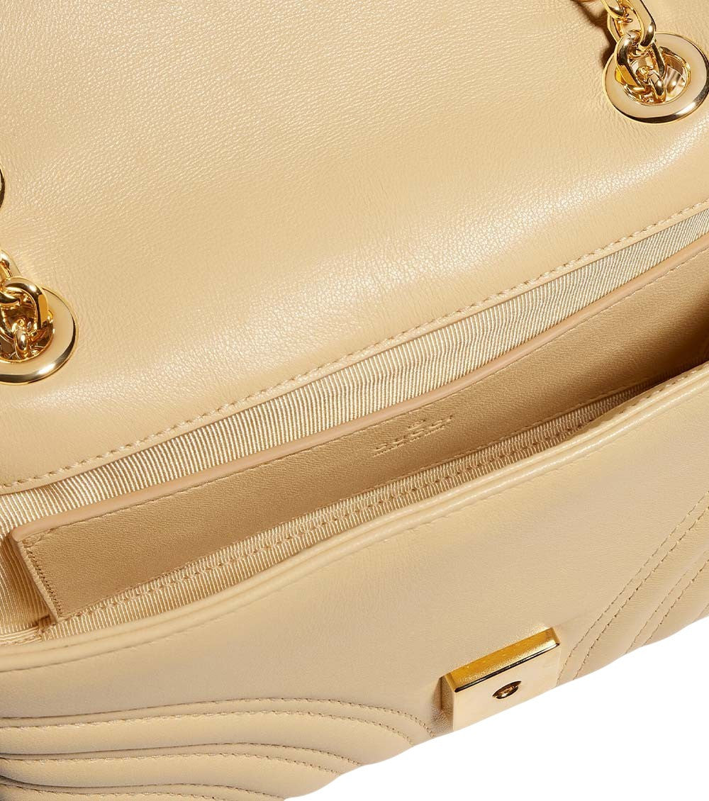 Yellow GG Marmont Small Shoulder Bag 3