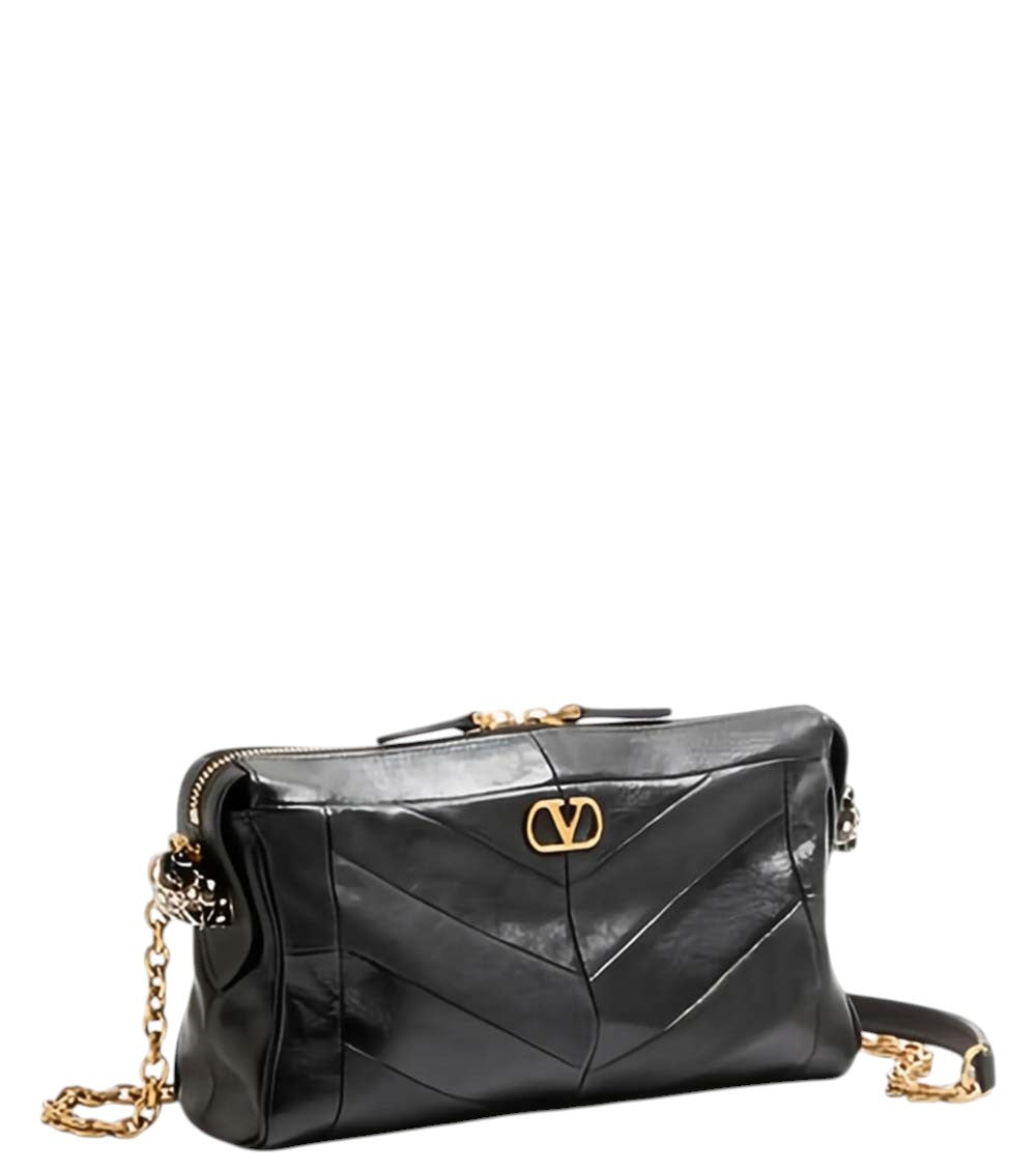 Black Panthea Small Shoulder Bag 2