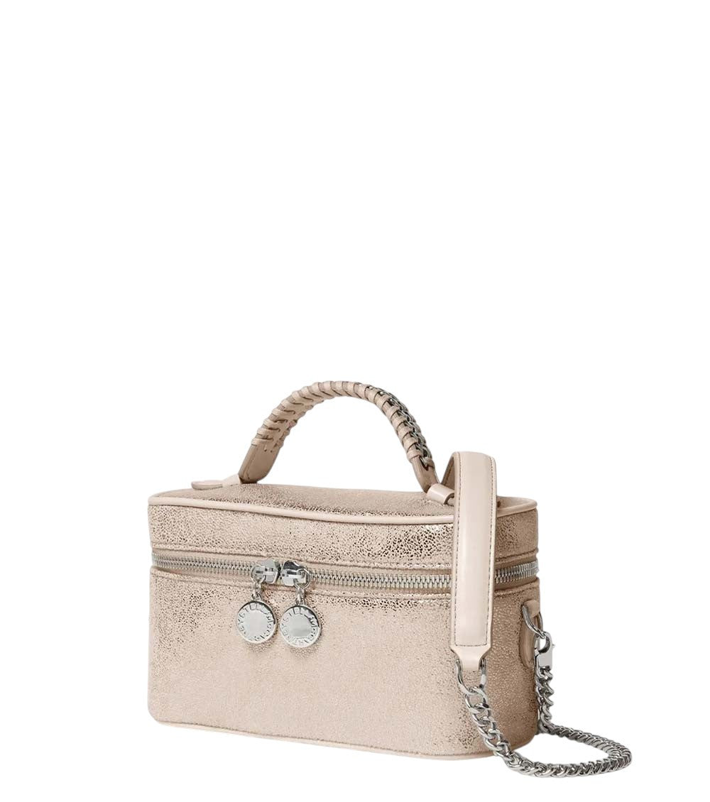 Pink Falabella Vanity Mini Crossbody Bag 2