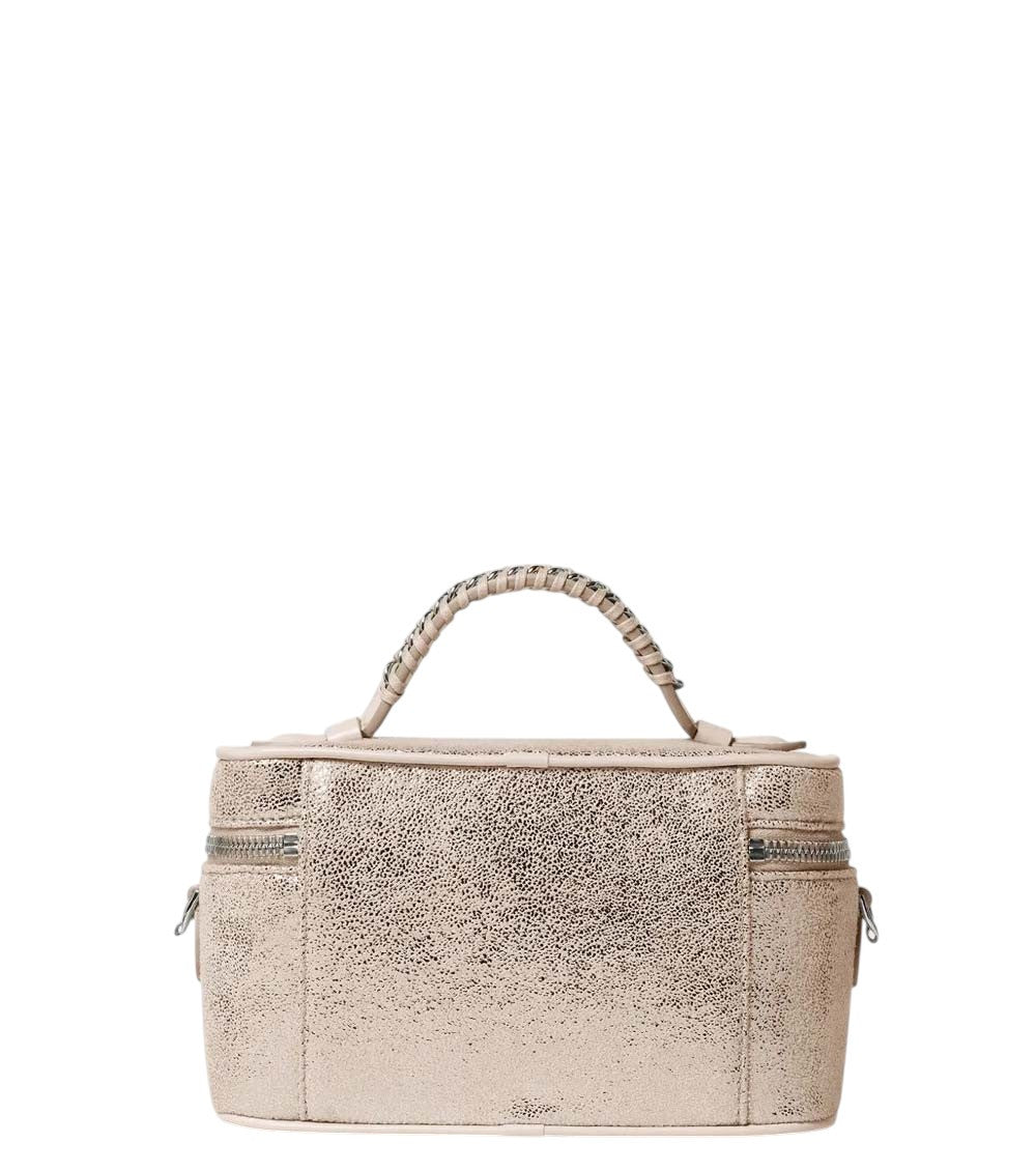 Pink Falabella Vanity Mini Crossbody Bag 3