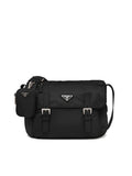 Black Re-Nylon Messenger Bag 1
