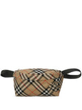 Beige plaid crossbody bag 1
