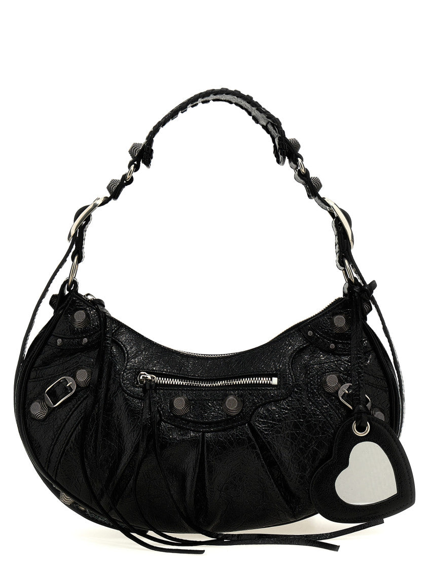 Black Le Cagole Small shoulder bag 1