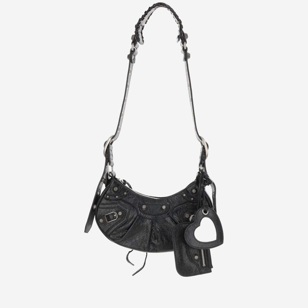 Black Le Cagole XS shoulder bag 1