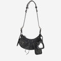 Black Le Cagole XS shoulder bag 1