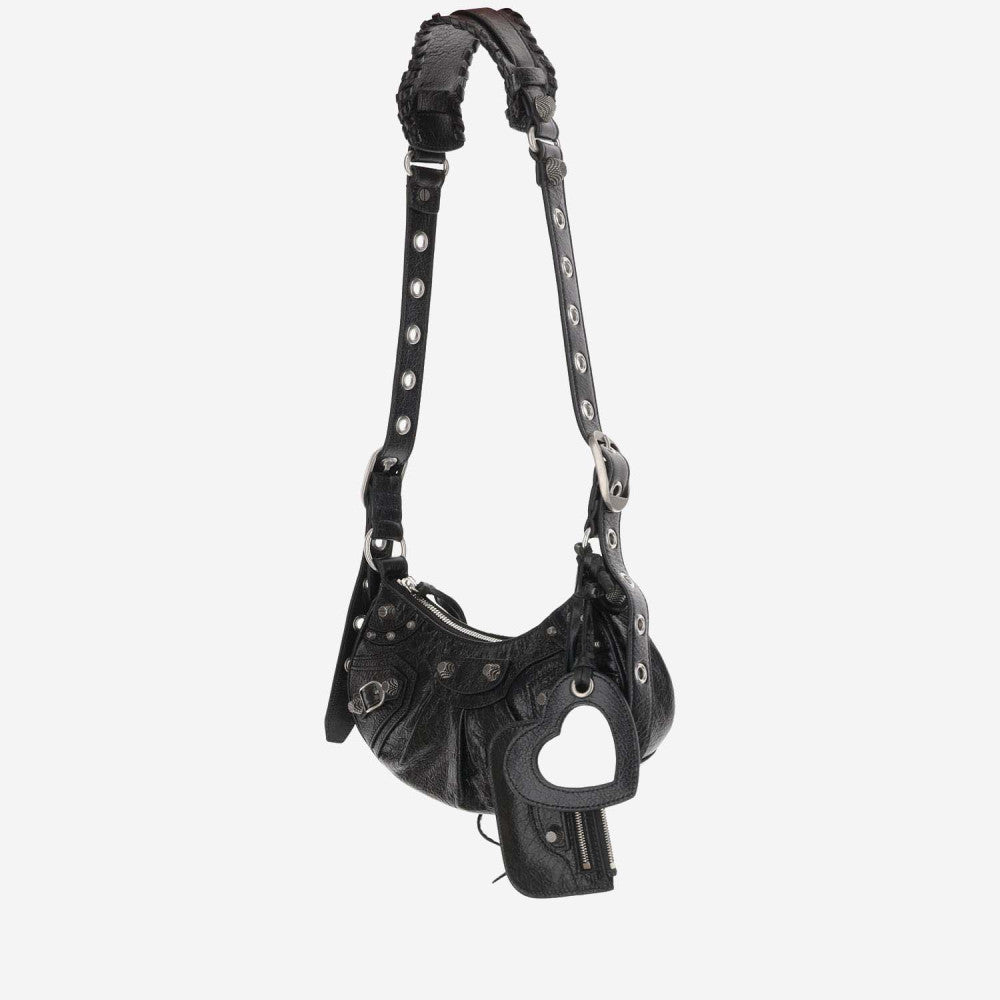 Black Le Cagole XS shoulder bag 2