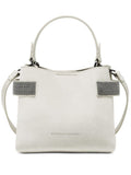 White Suede handbag 1