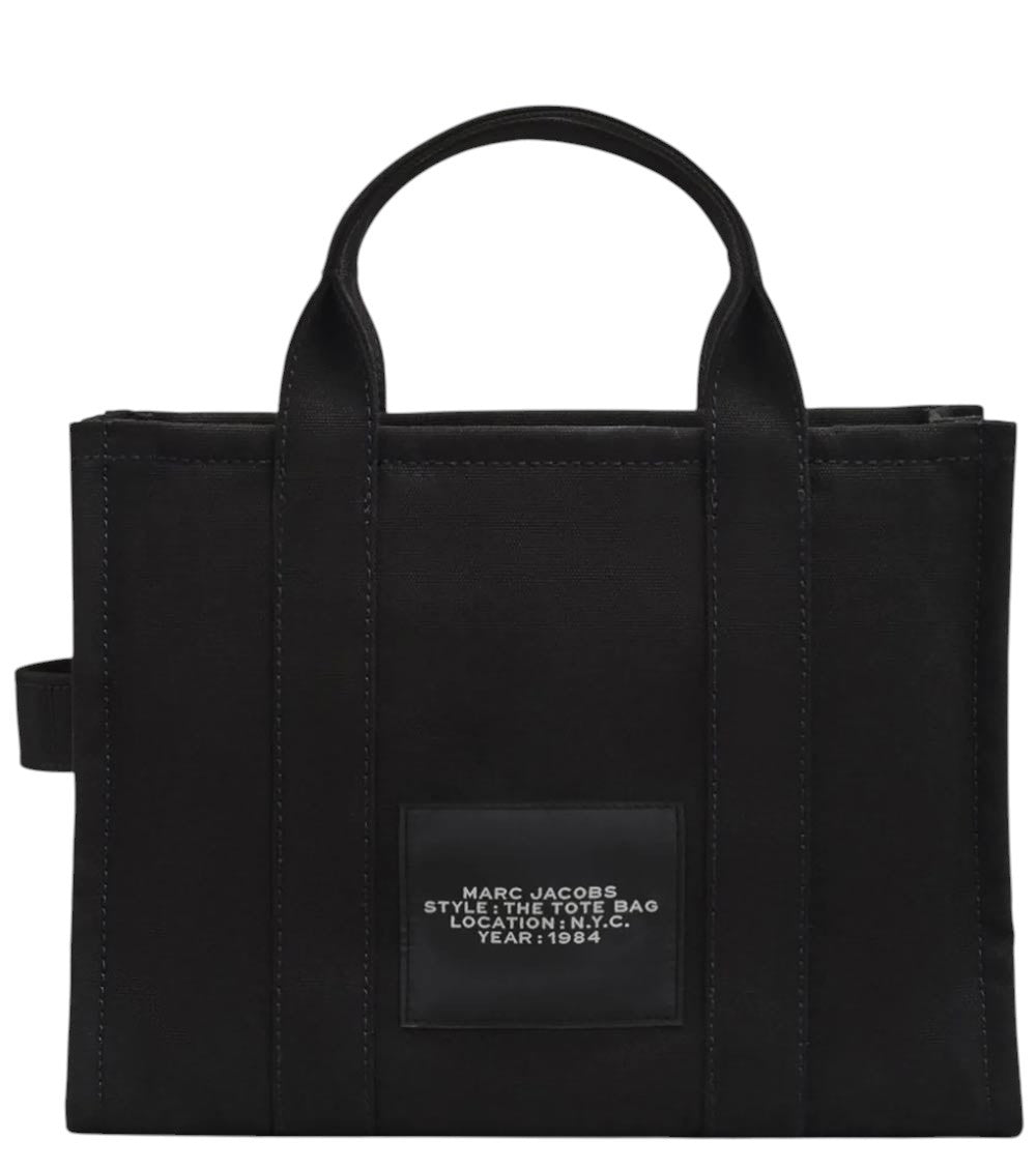 Black The Top Zip Medium Tote 2