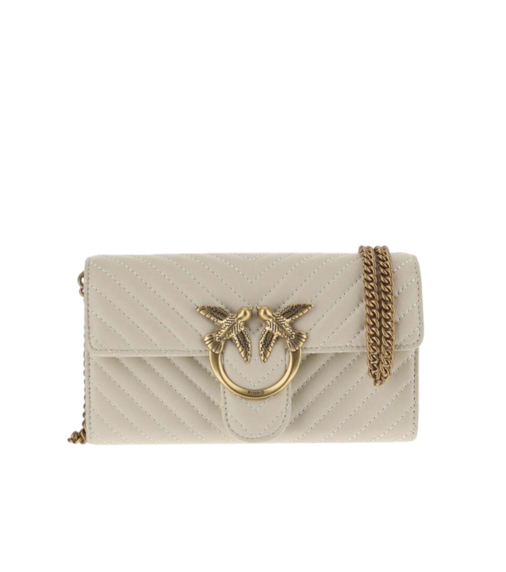 Off White LOVE ONE QUILTED Shoulder Bag 1
