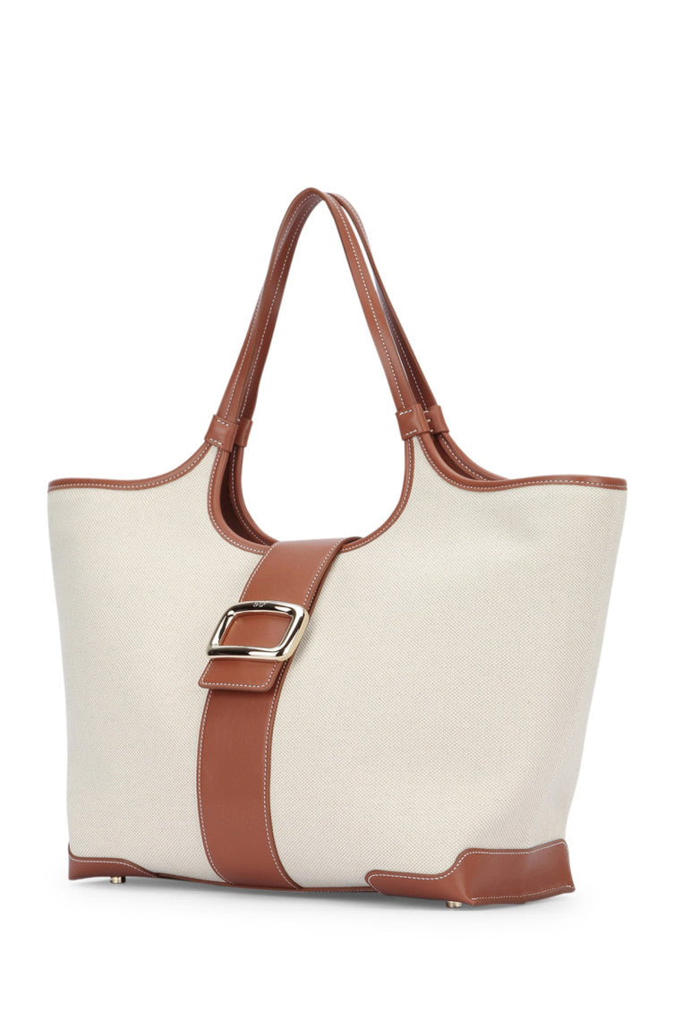Beige Choc Medium Tote 2