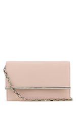 Pink T-Bar clutch 1