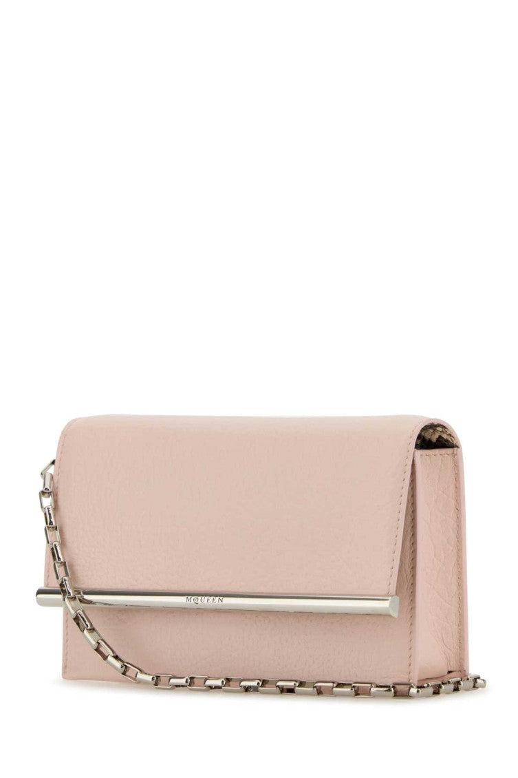 Pink T-Bar clutch 2