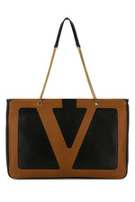 Black Viva Superstar Top Zip Tote 1