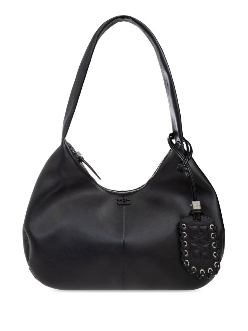 Black Medium Bou Hobo 1