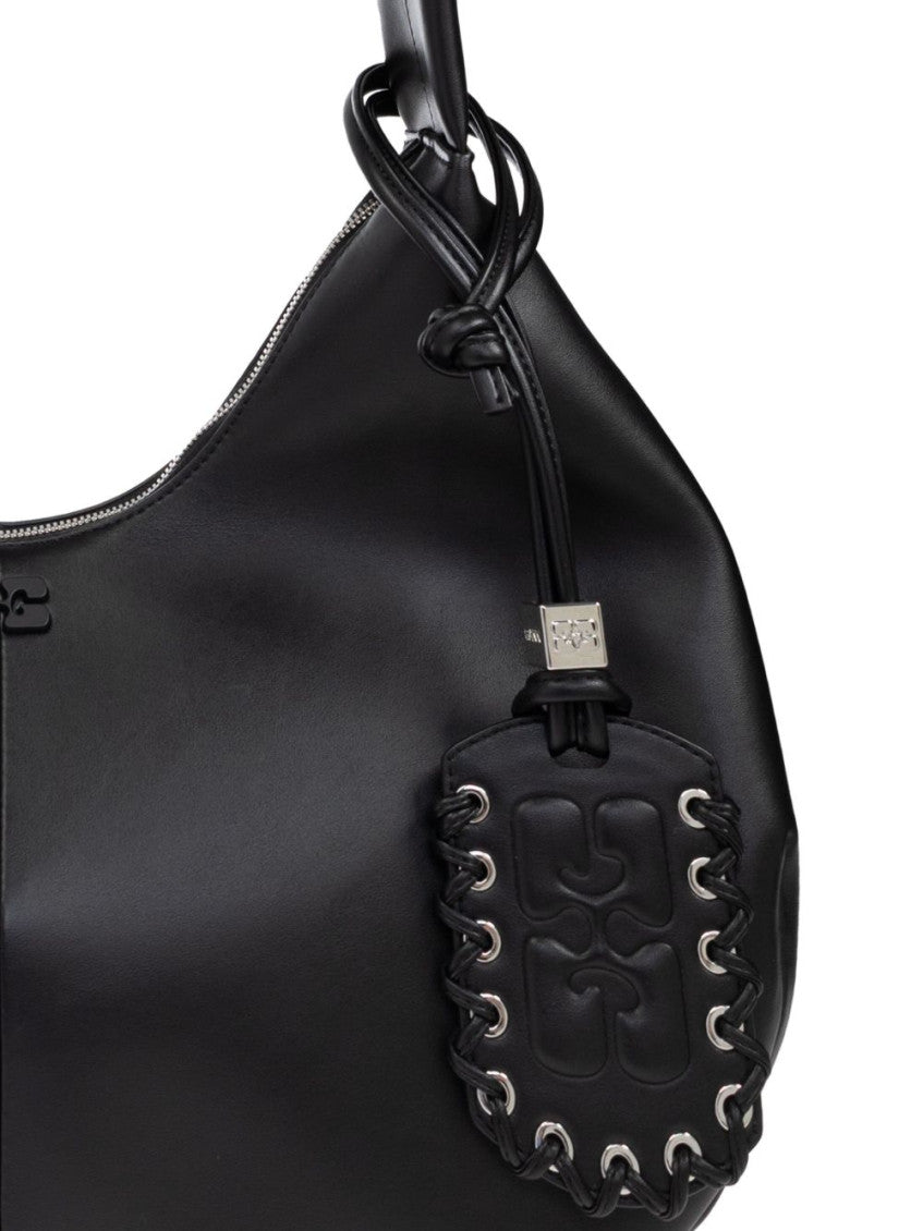 Black Medium Bou Hobo 5