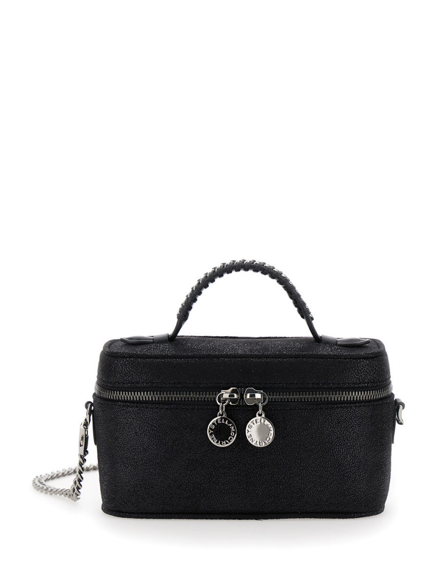 Black Falabella vanity crossbody bag 1