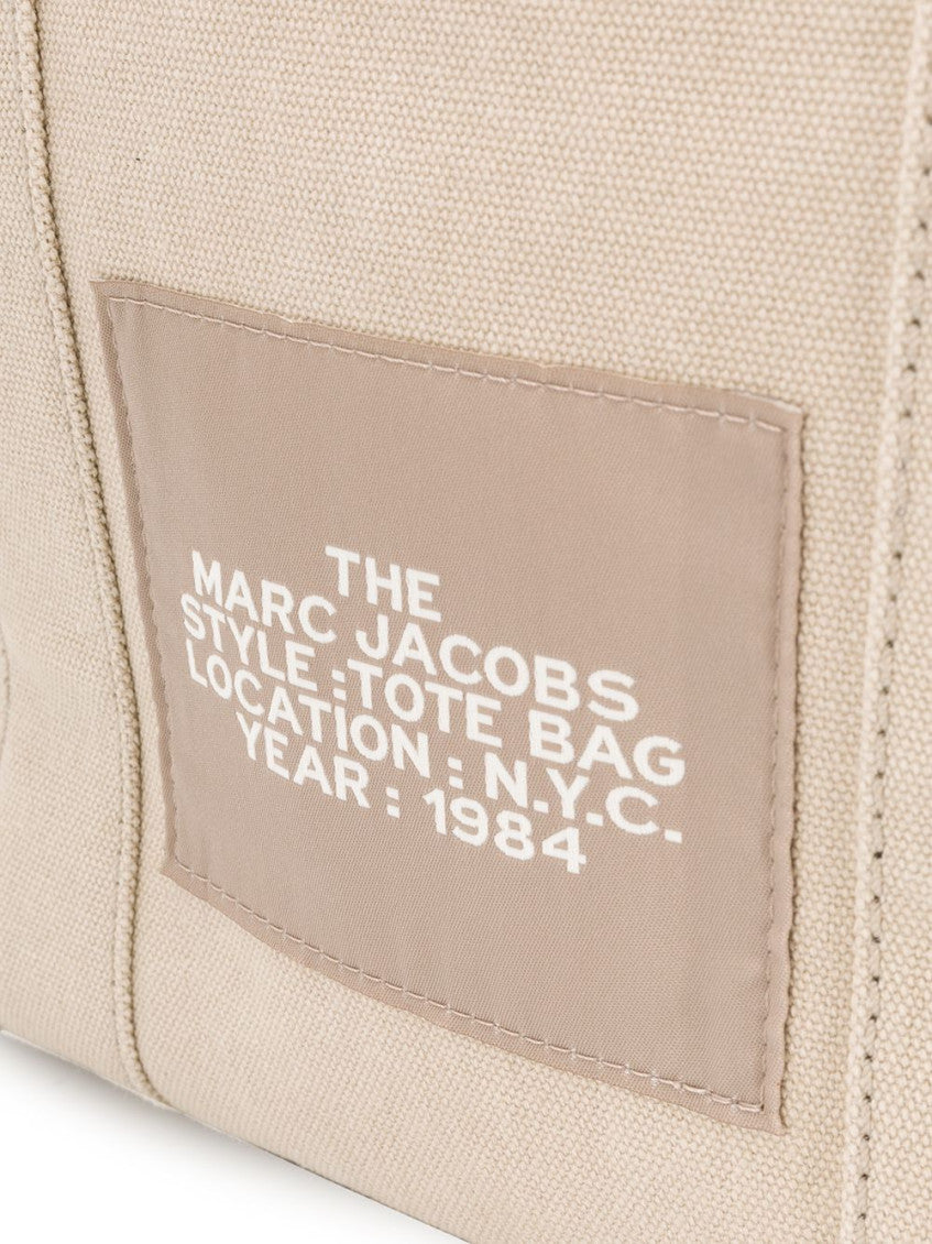 Beige The Canvas Medium Tote Bag 4