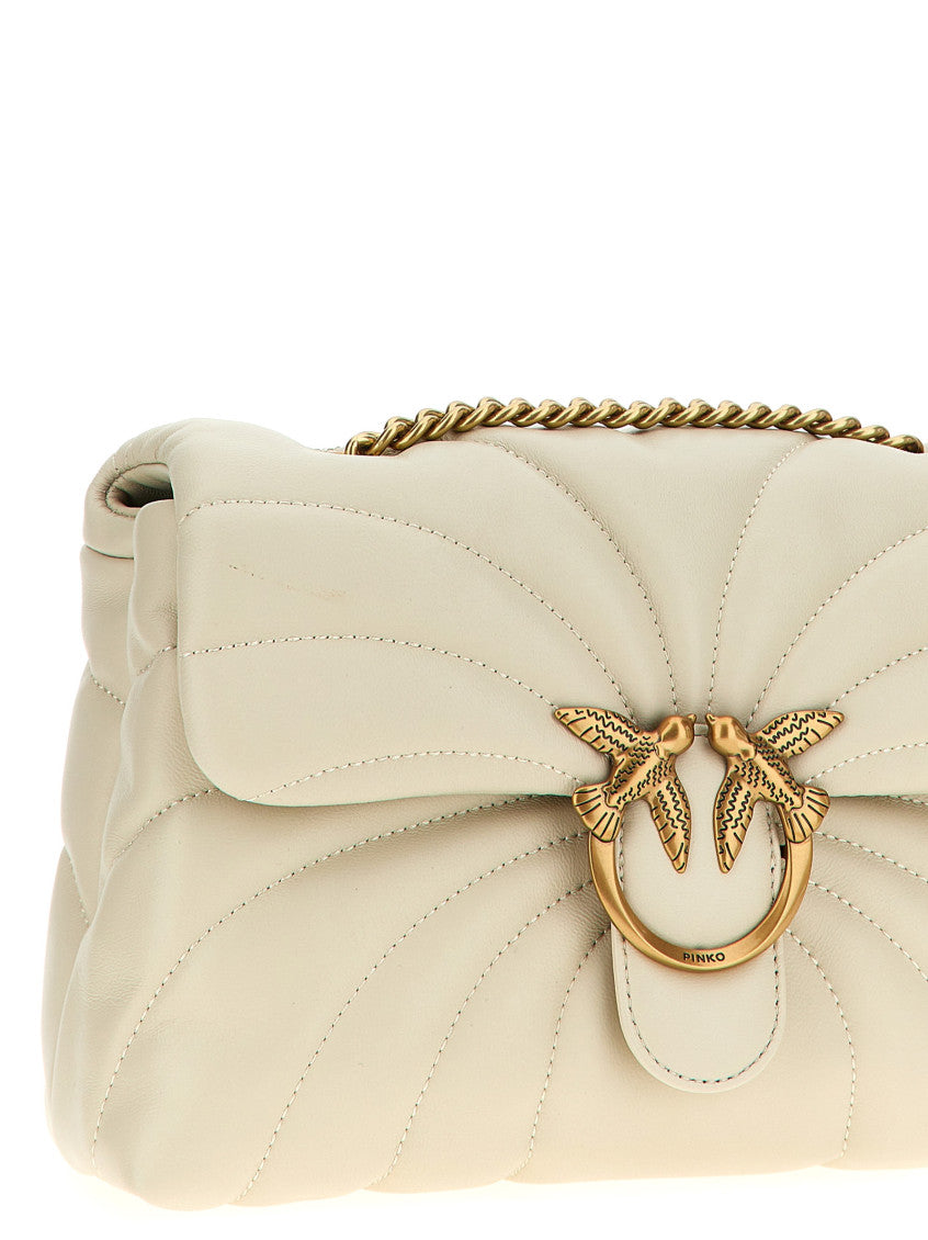 White 'Love Puff Classic' Shoulder Bag 3