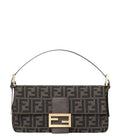 Brown Logo Medium Shoulder Bag 1