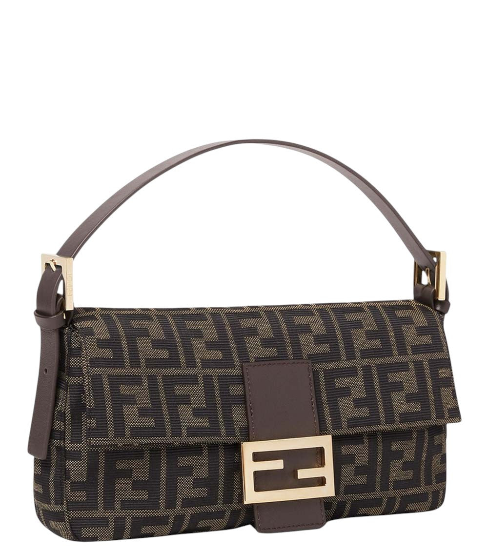 Brown Logo Medium Shoulder Bag 2