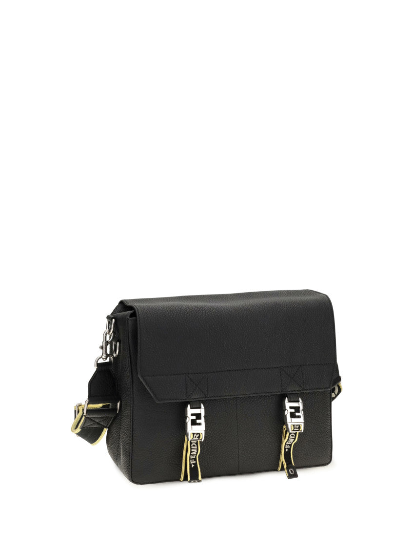 Black Flow Medium Crossbody Bag 2