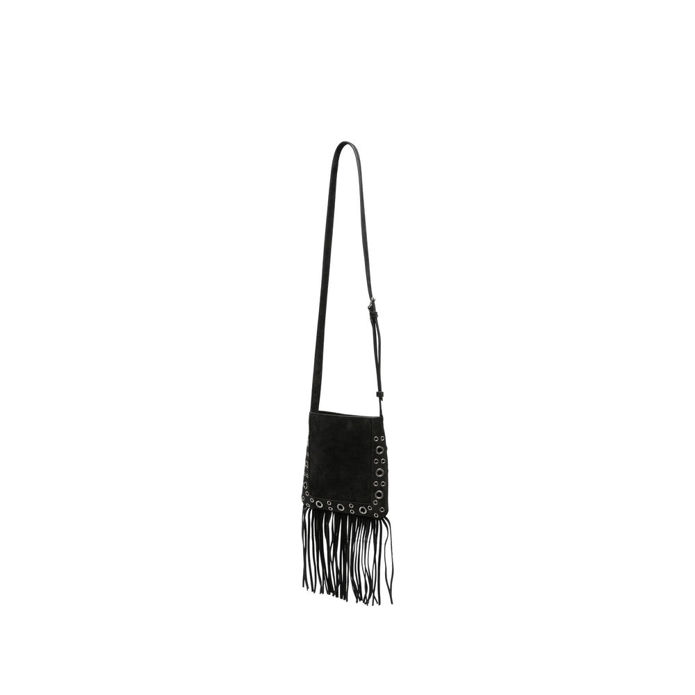 Black VLogo Small Crossbody Bag 2