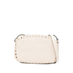 Beige Rockstud Small Crossbody Bag 1