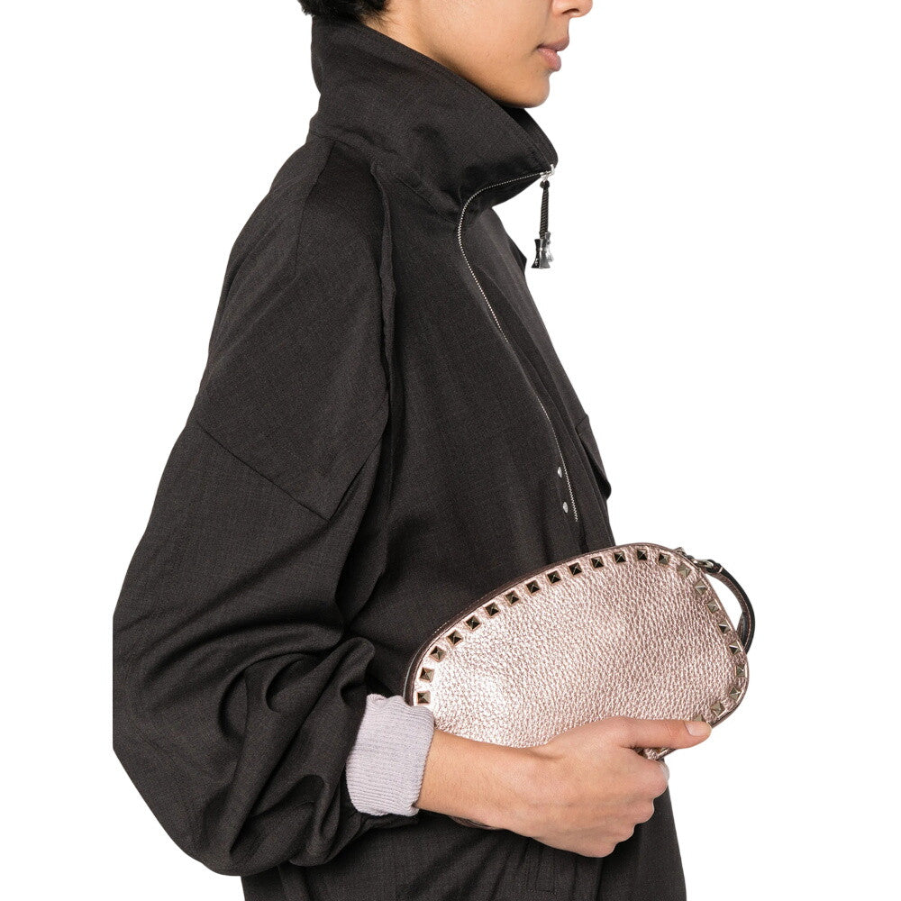 Pink Rockstud Small Crossbody Bag 5