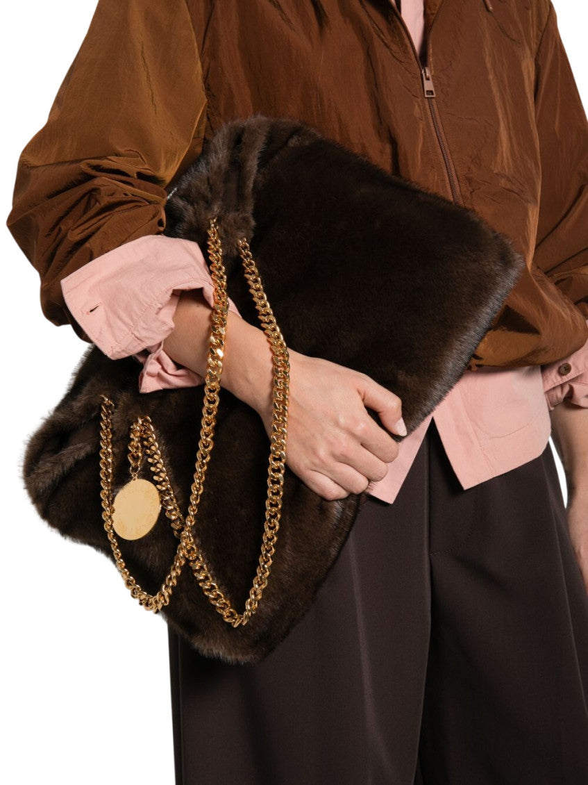 Brown Falabella Medium Tote 4