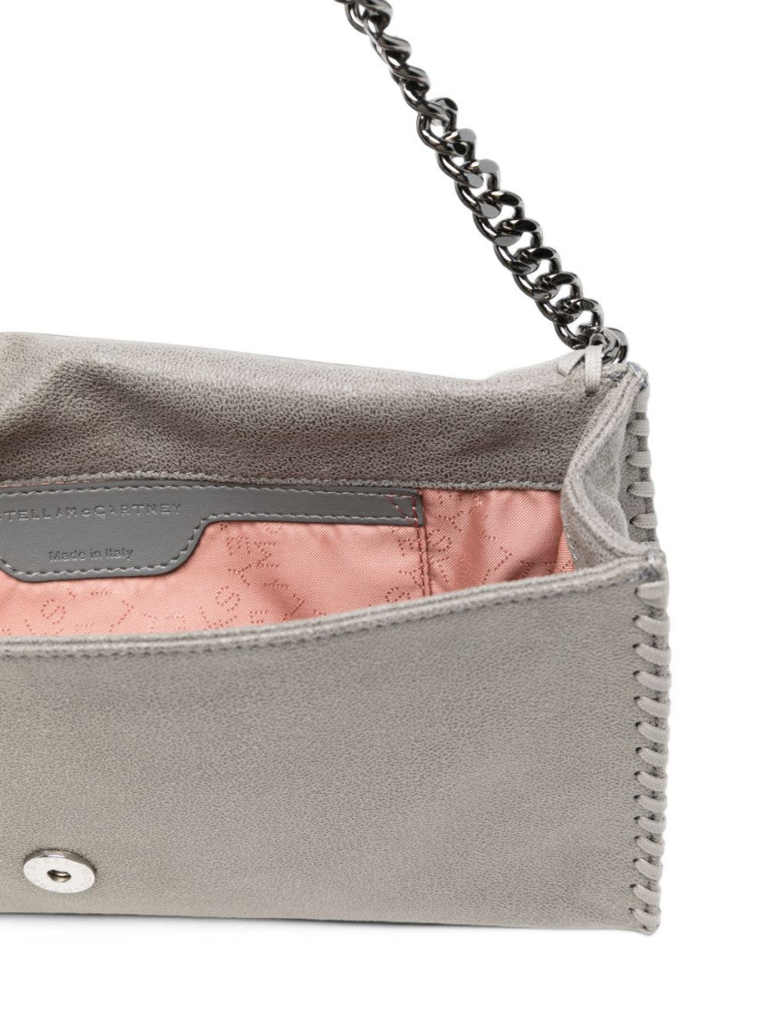 Grey Falabella Large Shoulder Bag 3