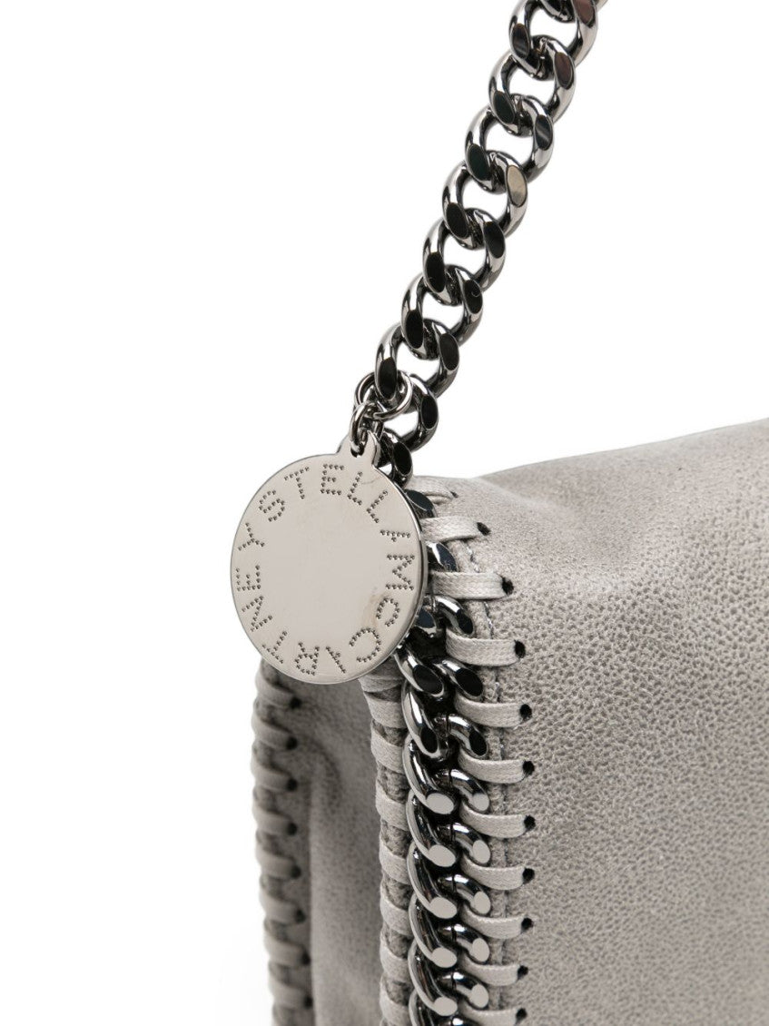 Grey Falabella Large Shoulder Bag 4