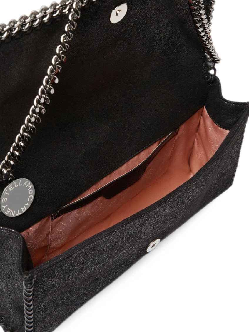 Black Falabella flap clutch 3