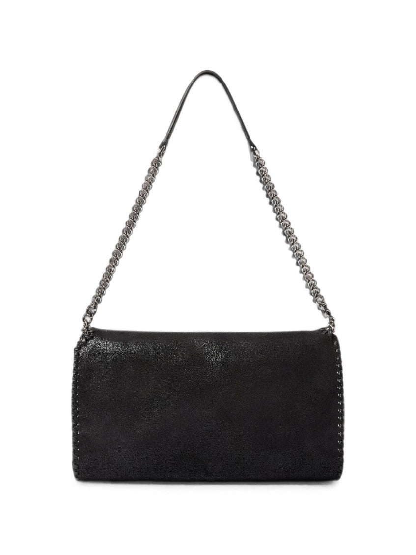 Black Falabella flap clutch 4