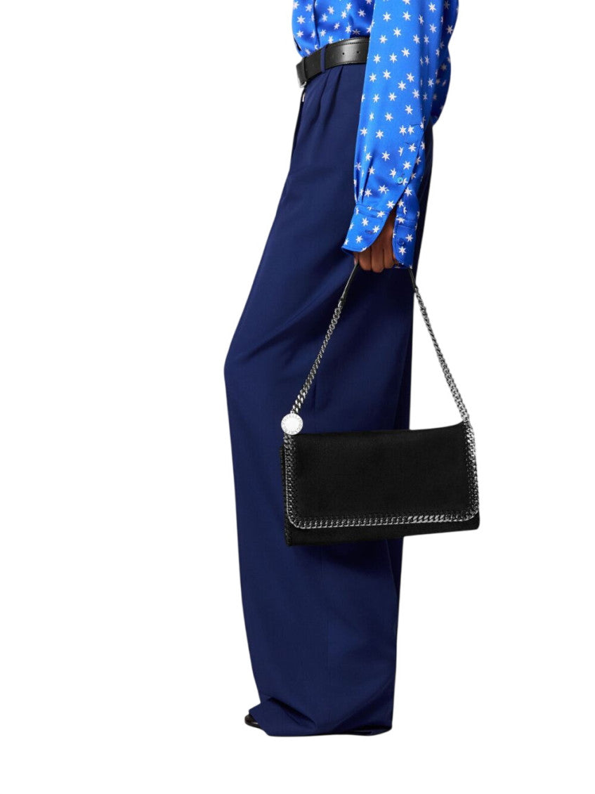 Black Falabella flap clutch 5