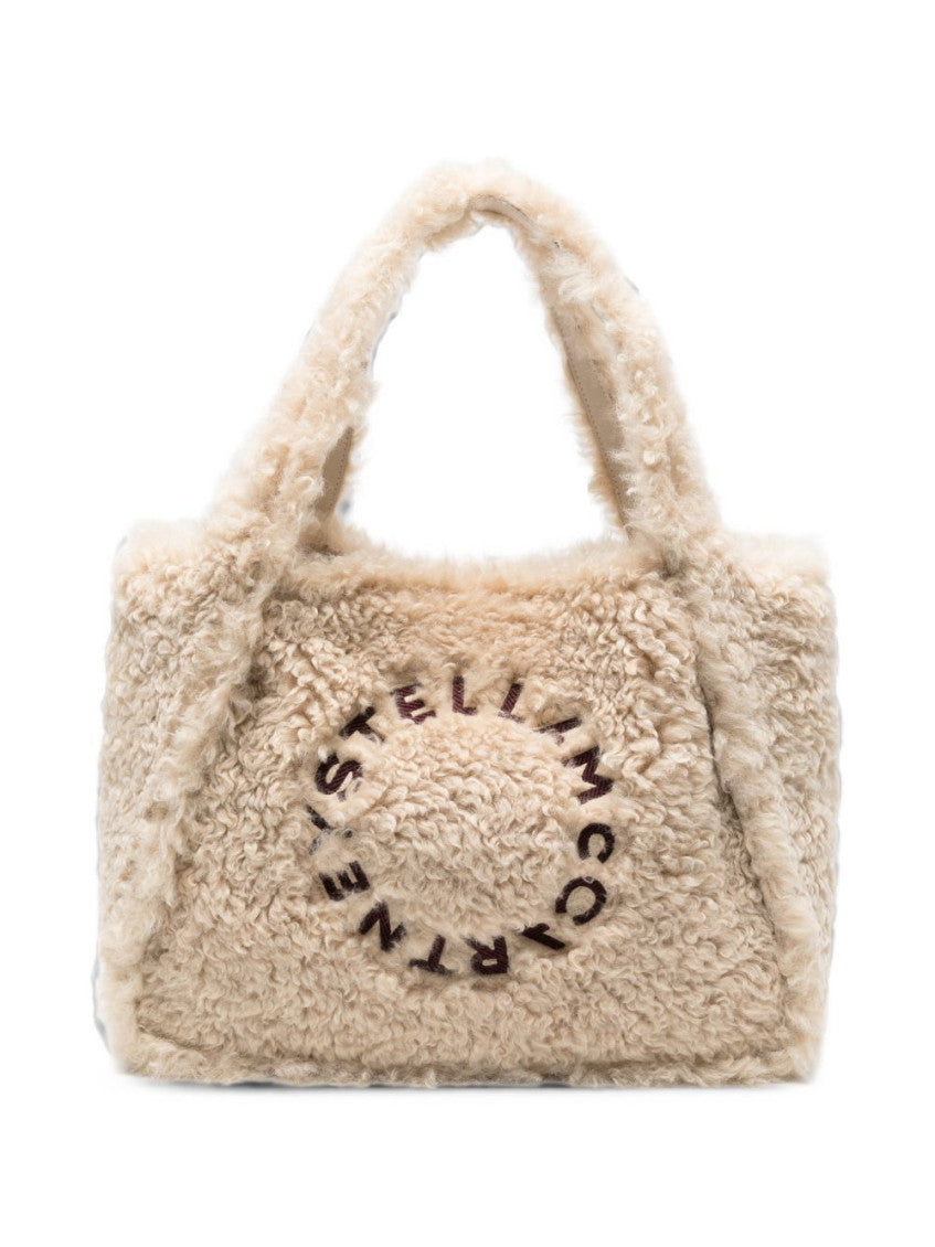 Beige Logo Large Tote 1