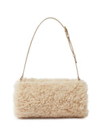Beige Logo Small Shoulder Bag 1