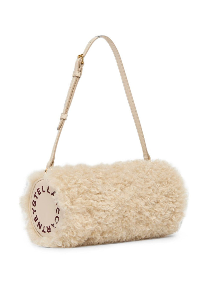 Beige Logo Small Shoulder Bag 2