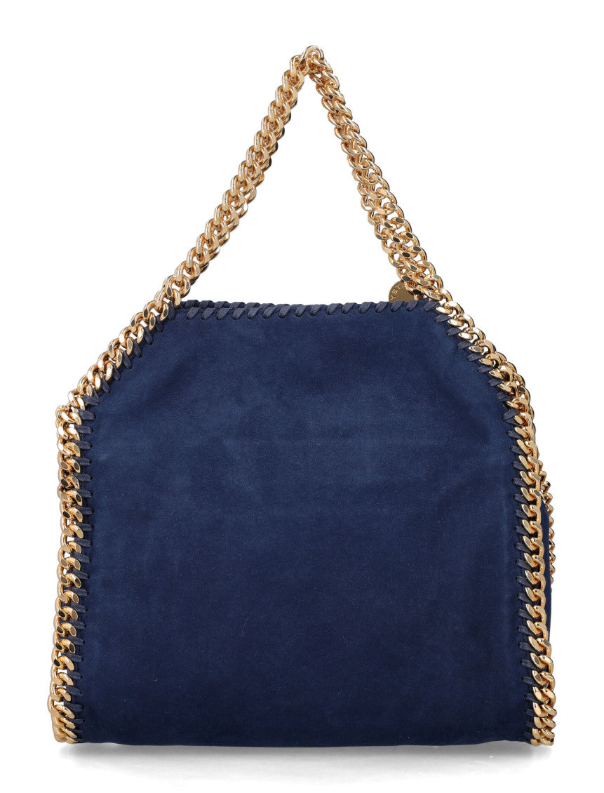 Navy Blue Falabella Mini Tote 3