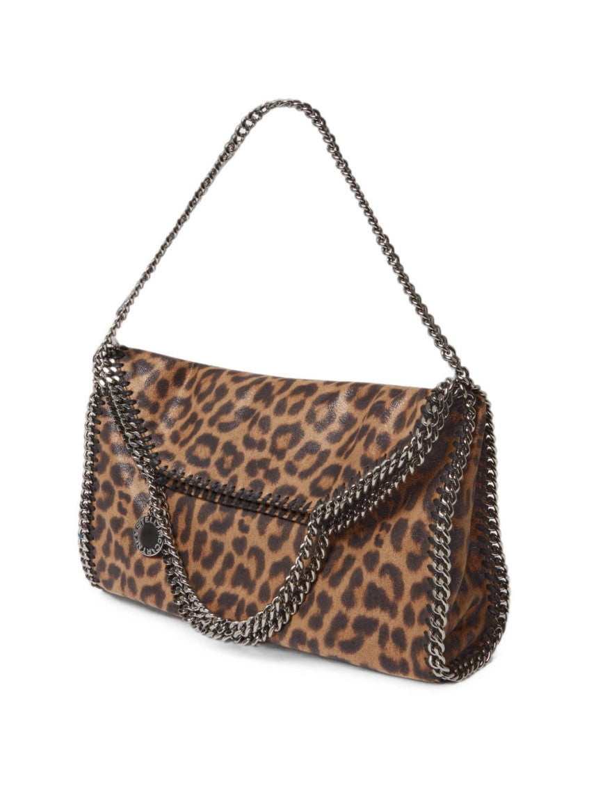Brown Falabella Fold-Over Large Tote 2